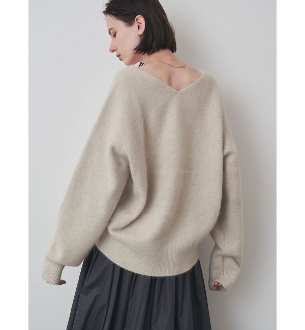 ELENDEEK「FOX WOOL V NECK KT」|ニット・セーター|