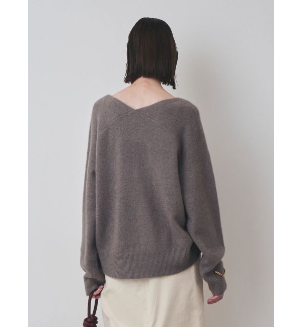 ELENDEEK「FOX WOOL V NECK KT」|ニット・セーター|