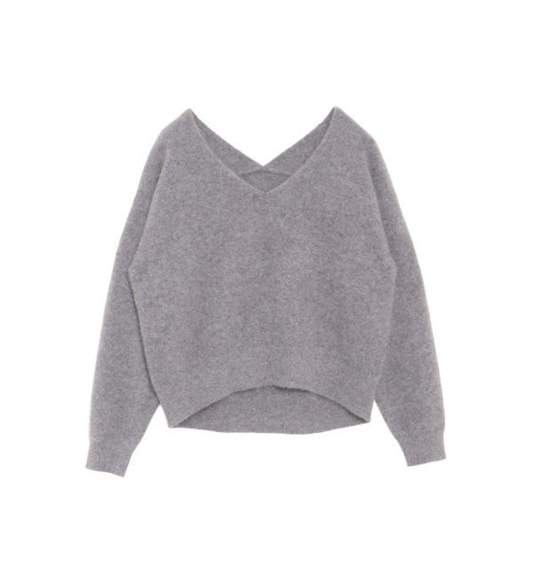 ELENDEEK「FOX WOOL V NECK KT」|ニット・セーター|