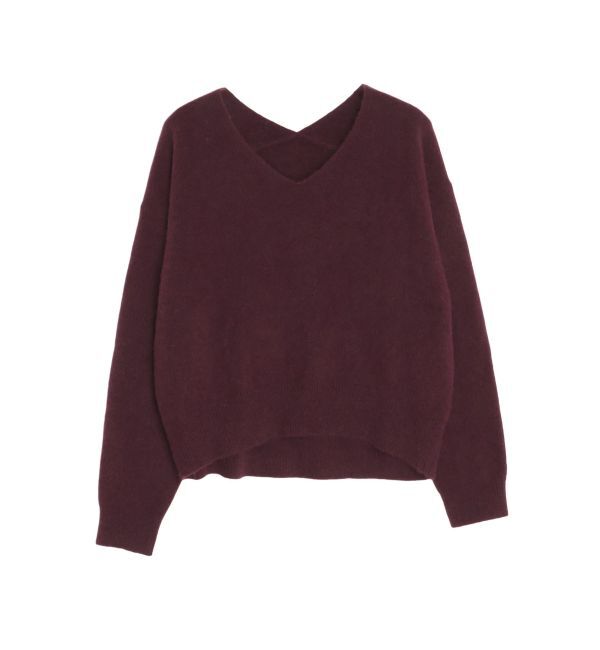 ELENDEEK「FOX WOOL V NECK KT」|ニット・セーター|