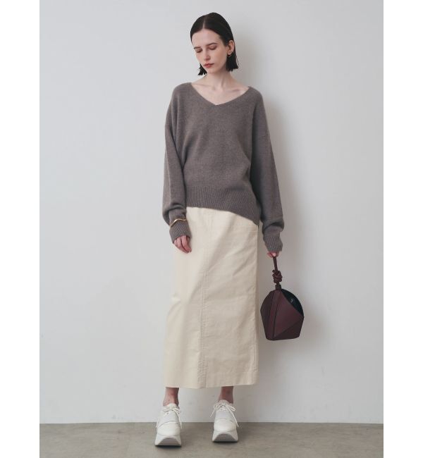 ELENDEEK「FOX WOOL V NECK KT」|ニット・セーター|