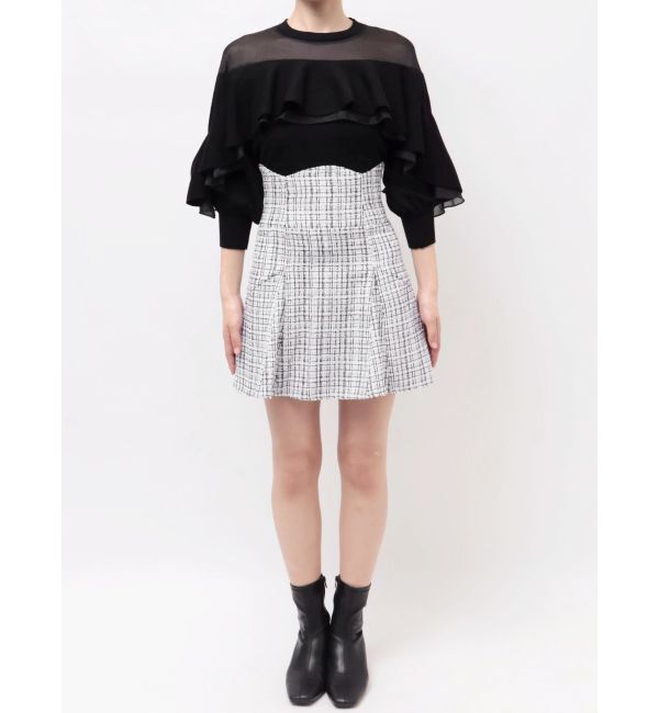 dazzlin「スイッチングコルセットミニスカート」|スカート|