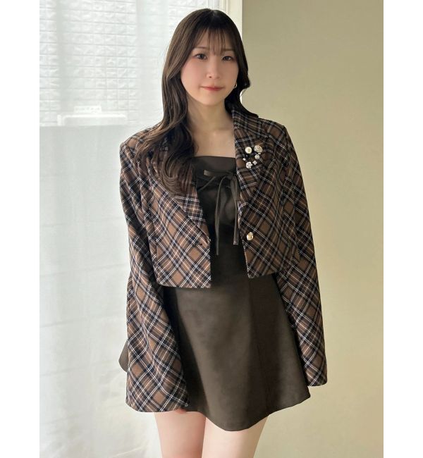 dazzlin「リボンラインキャミワンピース」|ワンピース|