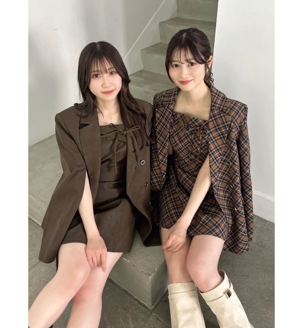 dazzlin「リボンラインキャミワンピース」|ワンピース|
