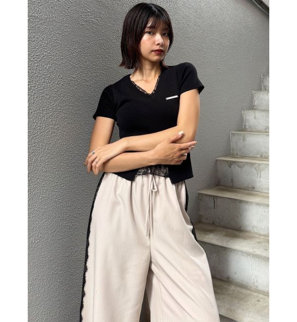 MURUA「サイドレースラインパンツ」|その他|
