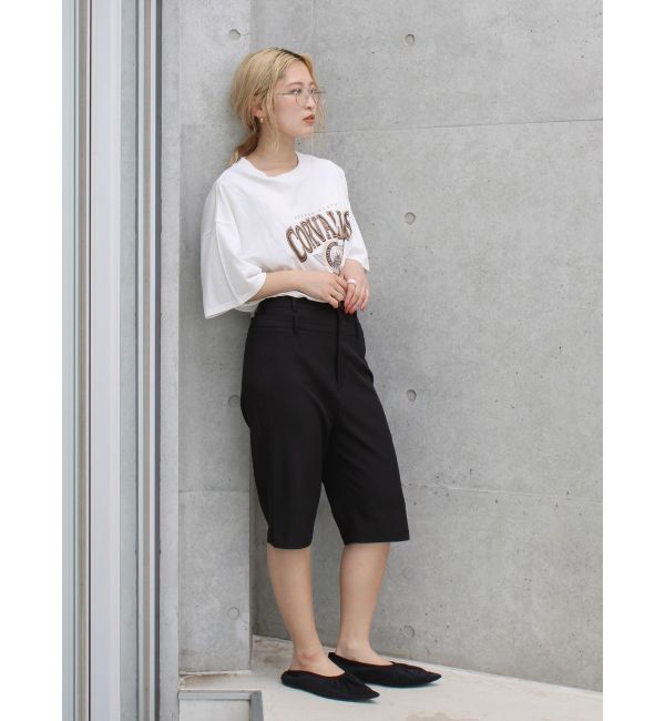 Ungrid「オーバーサイズロゴTee」|Tシャツ・カットソー|