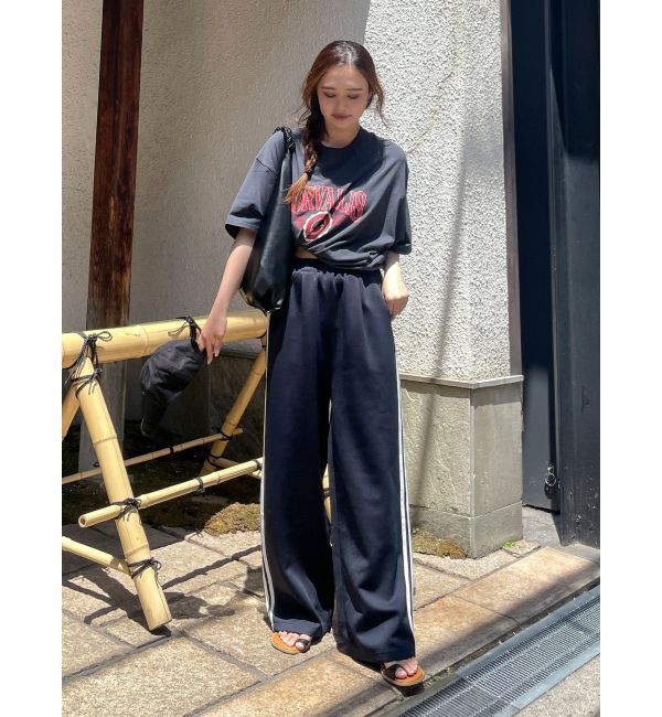 Ungrid「オーバーサイズロゴTee」|Tシャツ・カットソー|