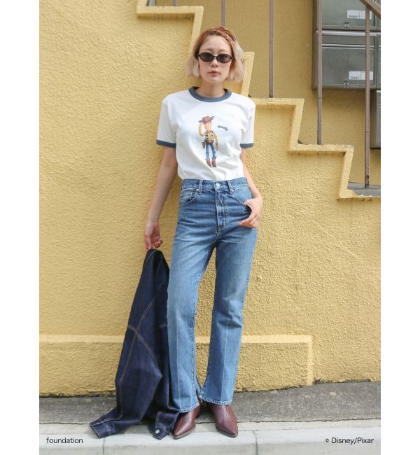 Ungrid「トイストーリー/リンガーTee」|Tシャツ・カットソー|