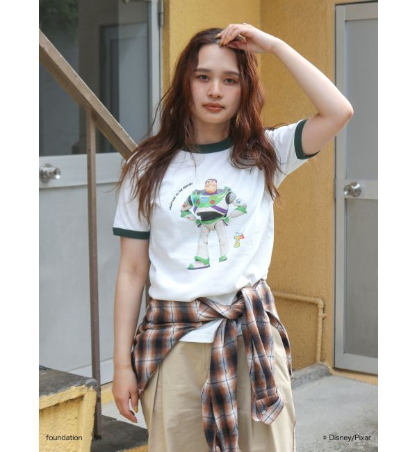 Ungrid「トイストーリー/リンガーTee」|Tシャツ・カットソー|
