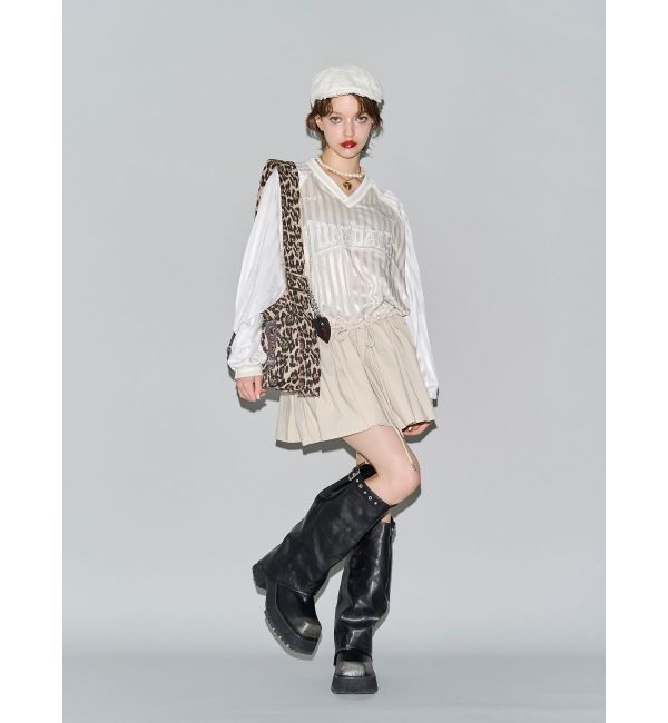 jouetie「【LONSDALE&times;jouetie】Vネックチュニックワンピース」|ワンピース|