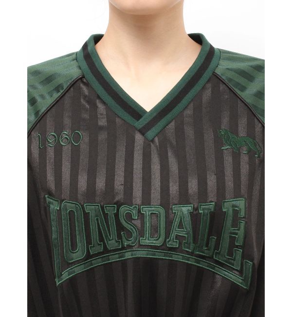 jouetie「【LONSDALE&times;jouetie】Vネックチュニックワンピース」|ワンピース|