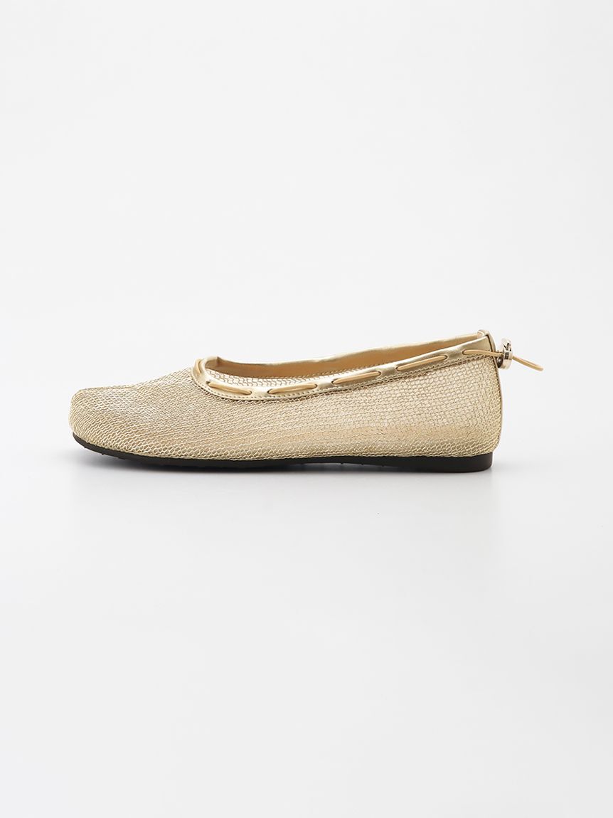 emmi「【PAES】Mesh Air String Flat」|スニーカー|