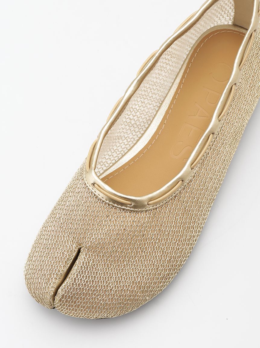 emmi「【PAES】Mesh Air String Flat」|スニーカー|