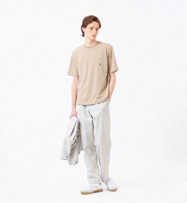MACKINTOSH PHILOSOPHY「BUCKINGHAM BEAR クルーネックTシャツ ソフトメッシュカノコ」|Tシャツ・カットソー|