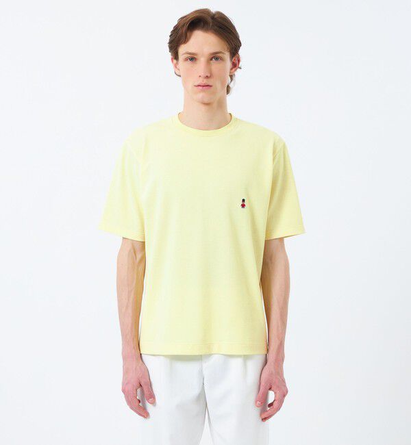 MACKINTOSH PHILOSOPHY「BUCKINGHAM BEAR クルーネックTシャツ ソフトメッシュカノコ」|Tシャツ・カットソー|