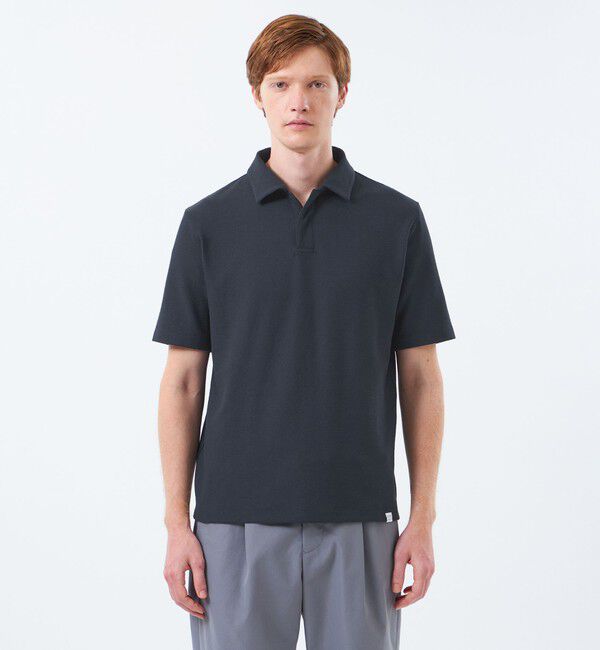 MACKINTOSH PHILOSOPHY「スキッパーポロ パイル調ソフトエアー」|Tシャツ・カットソー|