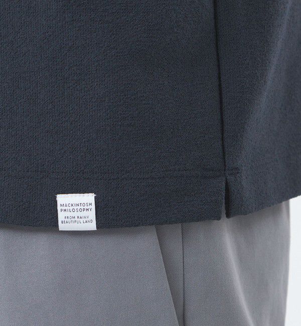 MACKINTOSH PHILOSOPHY「スキッパーポロ パイル調ソフトエアー」|Tシャツ・カットソー|