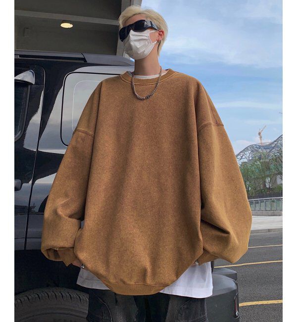 VENCE share style「ピグメントビッグスウェット」|スウェット・ジャージ|