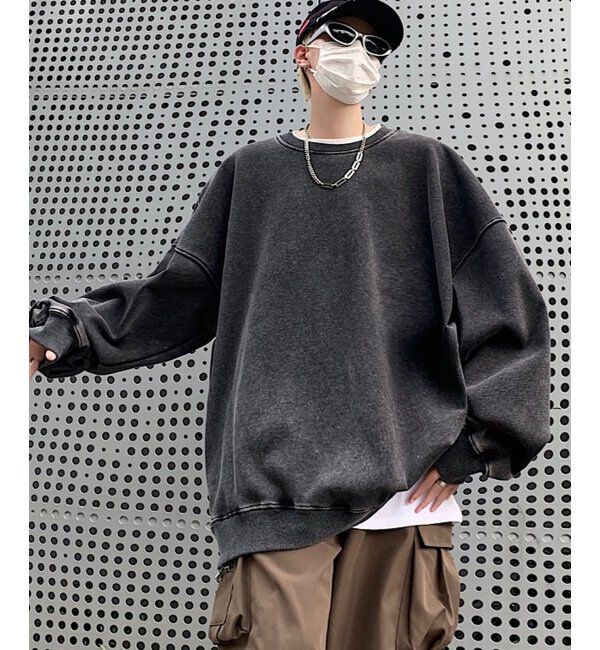 VENCE share style「ピグメントビッグスウェット」|スウェット・ジャージ|