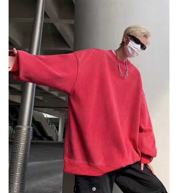 VENCE share style「ピグメントビッグスウェット」|スウェット・ジャージ|