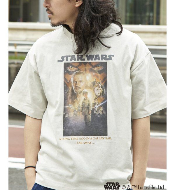 VENCE share style「USED風 STAR WARS スターウォーズ プリントTシャツ」|Tシャツ・カットソー|