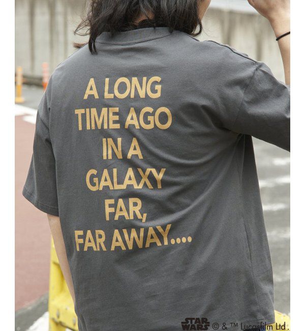 VENCE share style「USED風 STAR WARS スターウォーズ プリントTシャツ」|Tシャツ・カットソー|