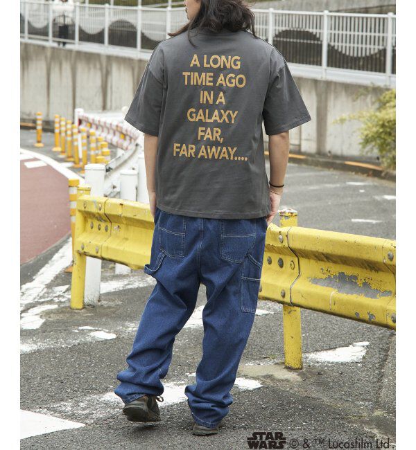 VENCE share style「USED風 STAR WARS スターウォーズ プリントTシャツ」|Tシャツ・カットソー|
