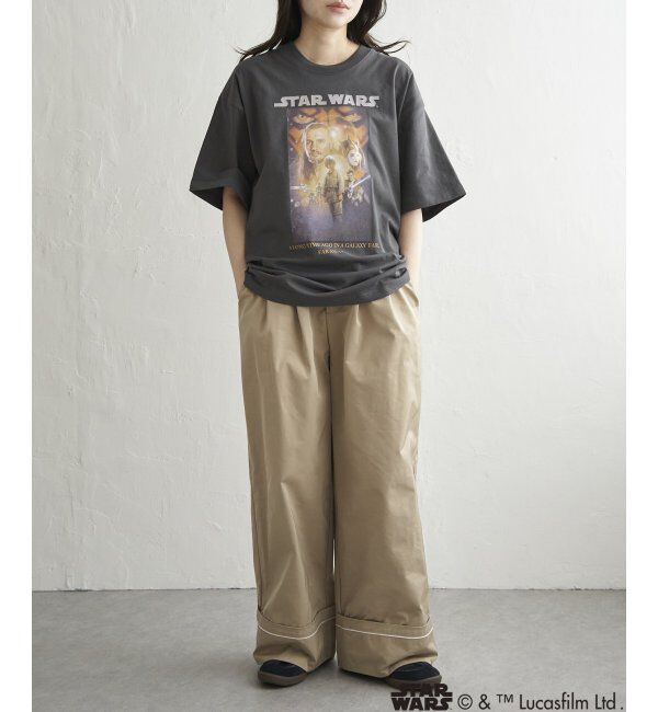 VENCE share style「USED風 STAR WARS スターウォーズ プリントTシャツ」|Tシャツ・カットソー|