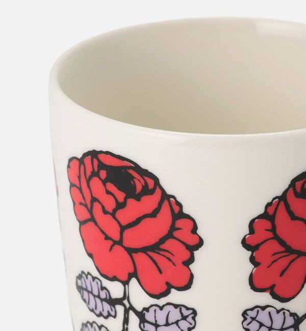 Marimekko「【アジア限定】Vihkiruusu マグカップ 400ml」|その他|