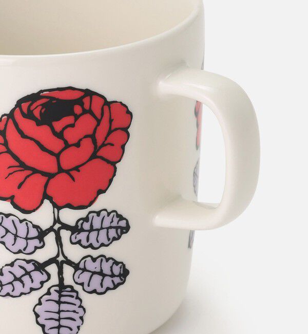Marimekko「【アジア限定】Vihkiruusu マグカップ 400ml」|その他|