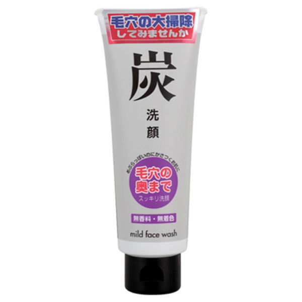  「旅美人 炭洗顔クリーム120g 3本入 本体 (120g&times;3)」|洗顔料|