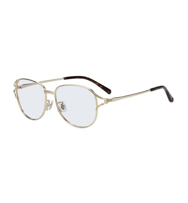  「SUNCUTGlasses/UV100%CUT TREND SUNGLASSES ウェリントン型 サングラス | メタル 紫外線対策 UVカット」|サングラス|