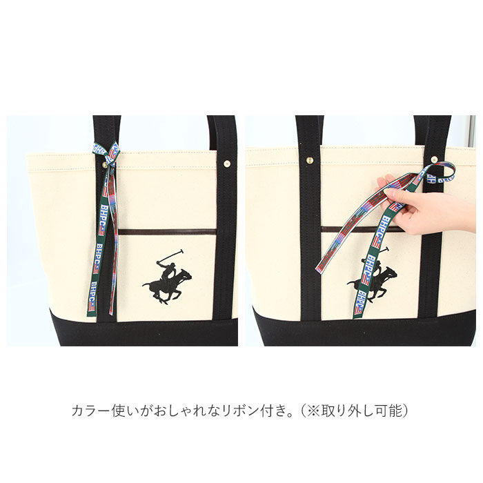 BACKYARD FAMILY「ビバリーヒルズポロクラブ トートバッグ 大きめ 通販 キャンバス ブランド BEVERLY」|トートバッグ|