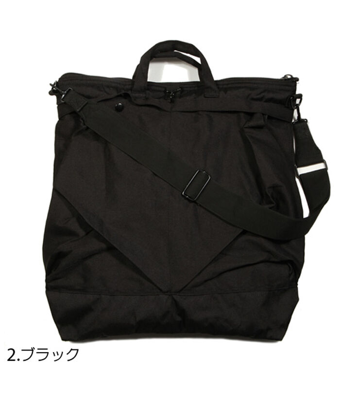 BACKYARD FAMILY「ヘルメットバッグ 通販 ヘルメットバック ヘルメットバ 通販/正規品 おすすめ 定番」|ショルダー・メッセンジャー|ブラック1