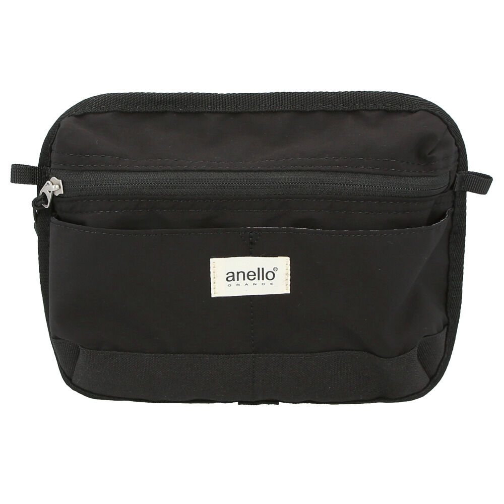 anello「アネロ ミニショルダーバッグ 通販 anello GRANDE レディース 大人 ショルダーバッグ」|ショルダー・メッセンジャー|ブラック1