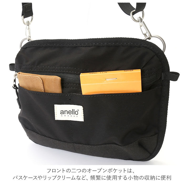 anello「アネロ ミニショルダーバッグ 通販 anello GRANDE レディース 大人 ショルダーバッグ」|ショルダー・メッセンジャー|