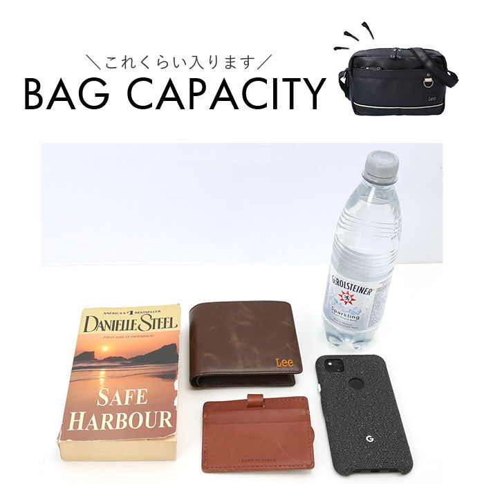 BACKYARD FAMILY「Lee リー ショルダーバッグ 3108 メンズ 通販 ミニショルダー ショルダーバック」|ショルダー・メッセンジャー|