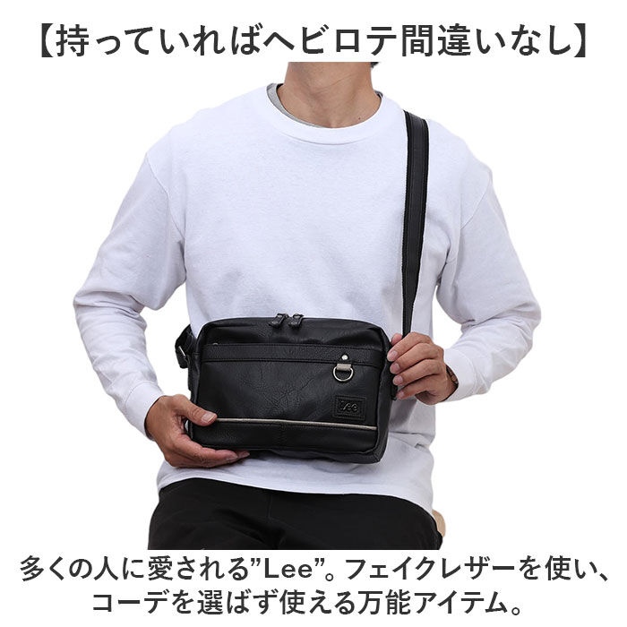 BACKYARD FAMILY「Lee リー ショルダーバッグ 3108 メンズ 通販 ミニショルダー ショルダーバック」|ショルダー・メッセンジャー|