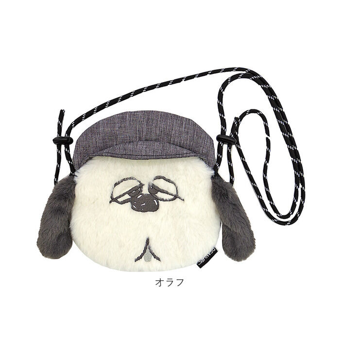 BACKYARD FAMILY「サコッシュ ぬいぐるみ 通販 ショルダーポーチ レディース ポシェット 斜めがけバッグ」|ショルダー・メッセンジャー|