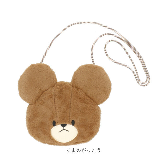 BACKYARD FAMILY「サコッシュ ぬいぐるみ 通販 ショルダーポーチ レディース ポシェット 斜めがけバッグ」|ショルダー・メッセンジャー|