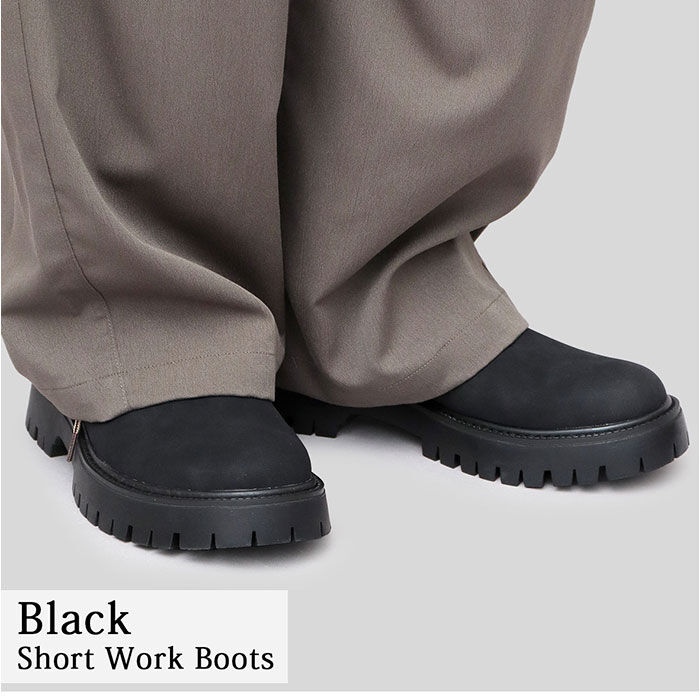 BACKYARD FAMILY「glabella グラベラ ブーツ メンズ glbb313 通販 マウンテンブーツ ワークブーツ」|ショートブーツ|