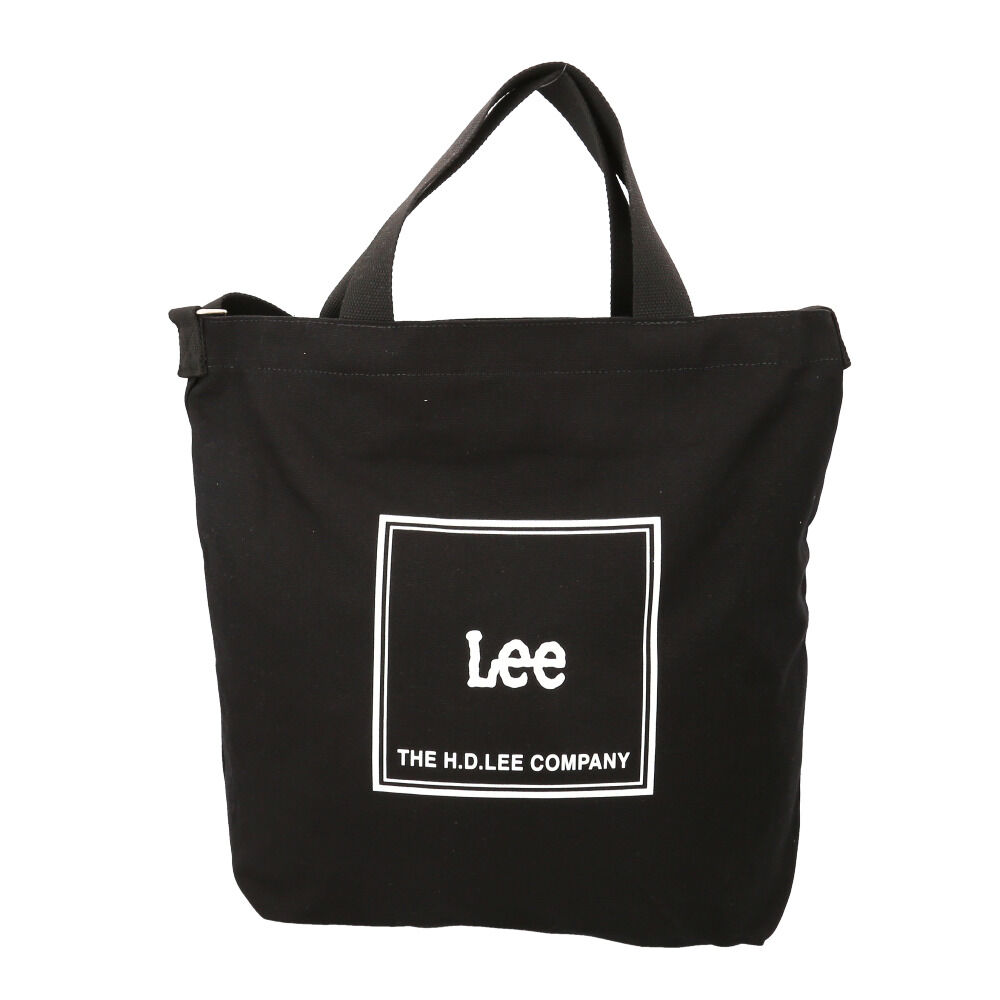 BACKYARD FAMILY「Lee リー ショルダーバッグ 320-1352 通販 斜めがけバッグ トートバッグ」|ショルダー・メッセンジャー|ブラック1
