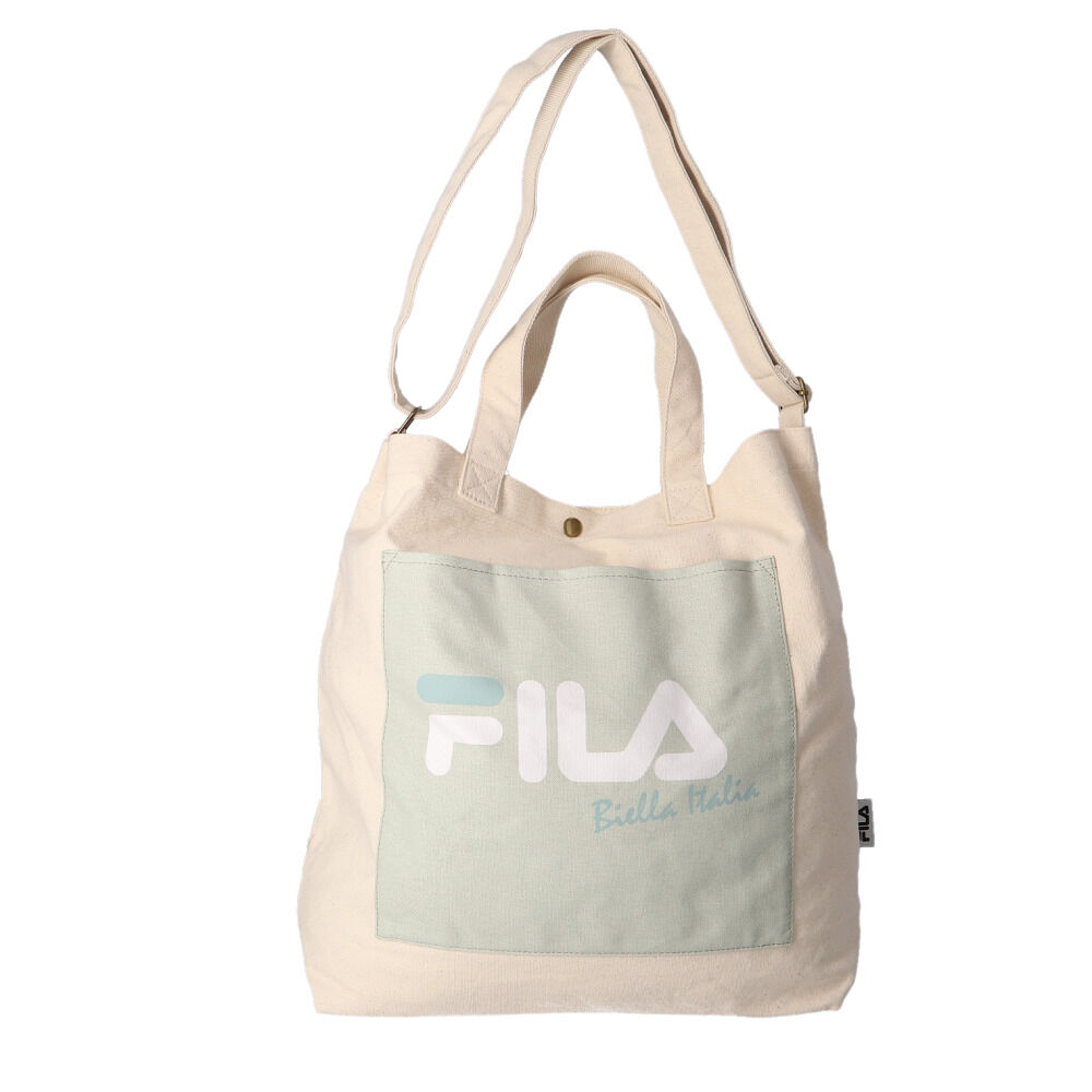 BACKYARD FAMILY「FILA バッグ 通販 フィラ トートバッグ ショルダーバッグ 2way トート トートバック」|トートバッグ|ホワイト2