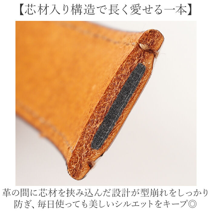 BACKYARD FAMILY「姫路レザー ベルト ly-953l 通販 日本製 レザーベルト プレーンベルト 革ベルト 皮ベルト」|ベルト|