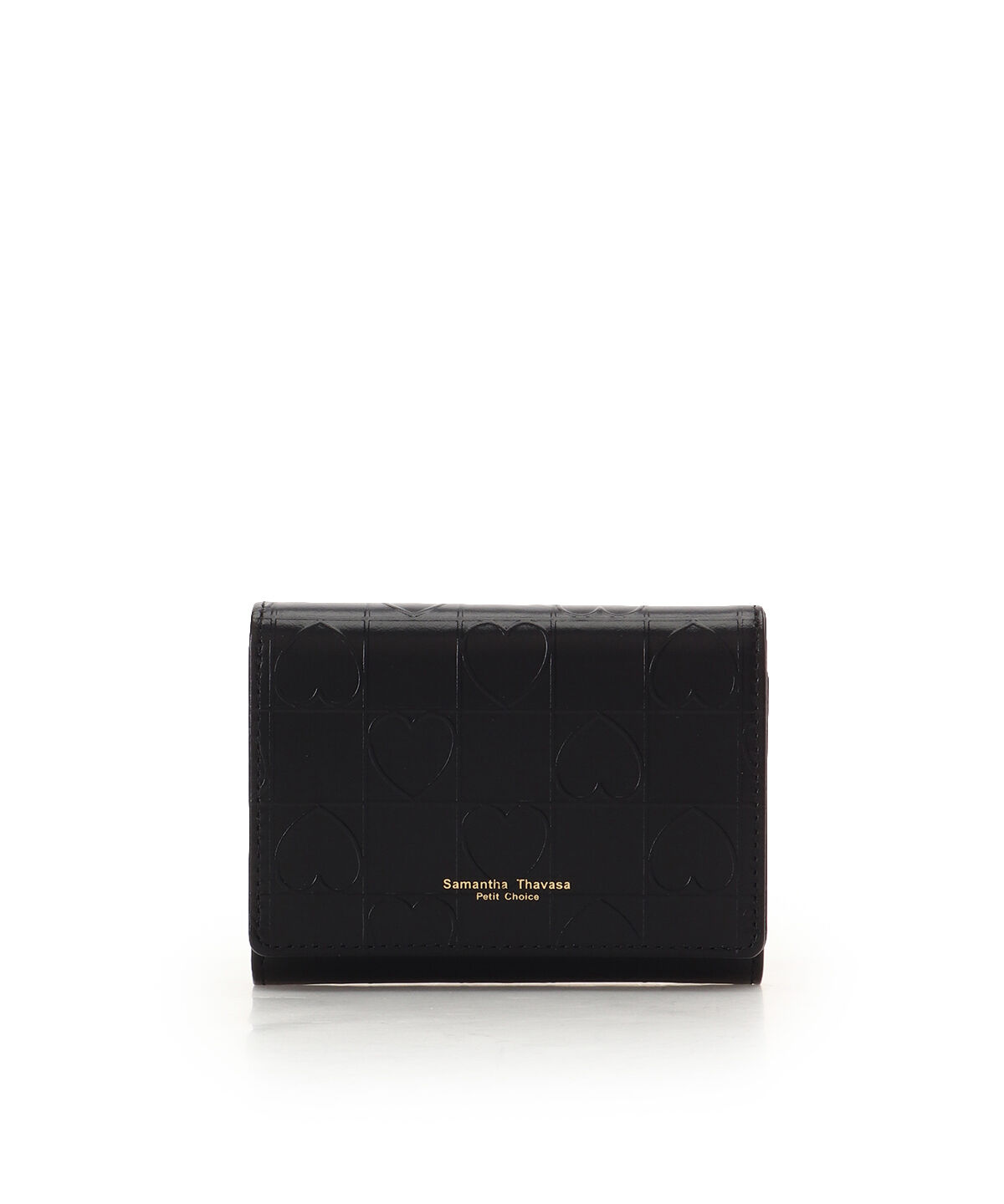 Samantha Thavasa Petit Choice「ライクハート 折財布」|財布|ブラック