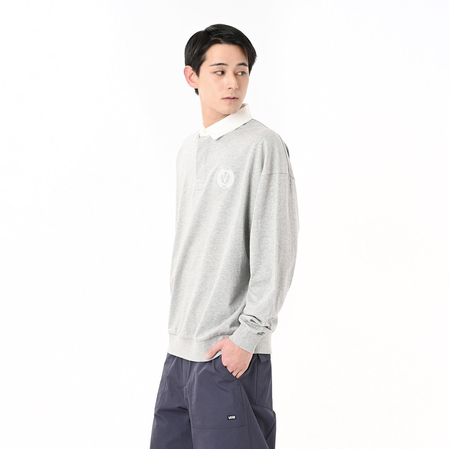 VANS「【VANSｱﾊﾟﾚﾙ(WJ)】M L/S Rugby Shirt」|Tシャツ・カットソー|