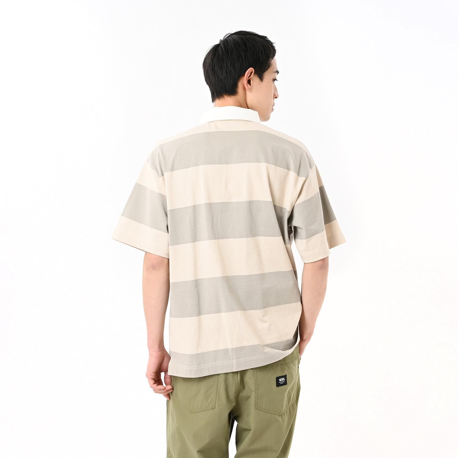 VANS「【VANSｱﾊﾟﾚﾙ(WJ)】M S/S Rugby Shirt」|Tシャツ・カットソー|