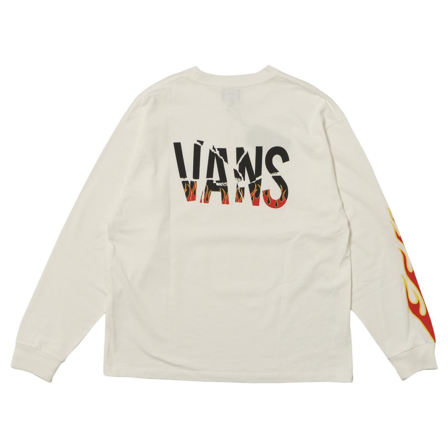 VANS「【VANSｱﾊﾟﾚﾙ(WJ)】M Flames Punk Logo L TEE」|Tシャツ・カットソー|