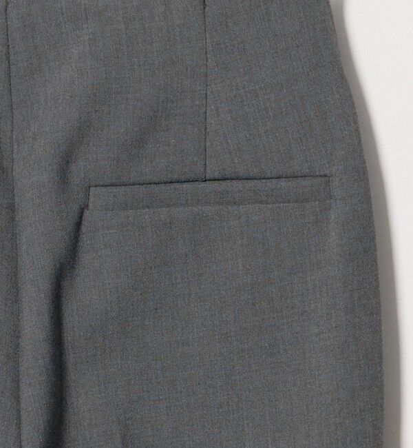 UNITED ARROWS「ダブルクロス スリムパンツ ‐ストレッチ ウォッシャブル‐」|スラックス|