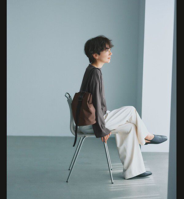 UNITED ARROWS green label relaxing「＜スタイリスト 兵藤千尋さんコラボ・PARTE＞2WAY バケットバッグ 撥水」|ショルダー・メッセンジャー|